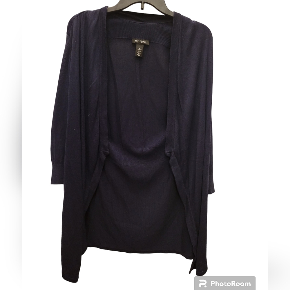 White house black market Women's Long sweater cover-up